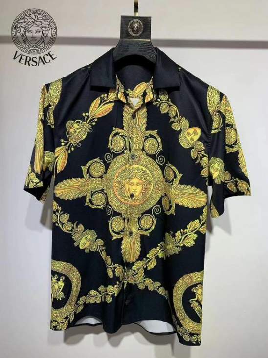 Picture of Versace Shirts Short _SKUVersaceS-XXLsstn1728961